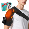 Cordless Heated Shoulder Wrap with Vibration Massage